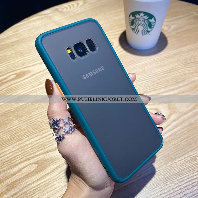 Kuoret, Kotelo Samsung Galaxy S8+ Suojaus Pesty Suede Luova Puhelimen Kuori Punainen