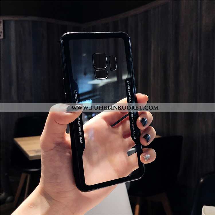 Kotelo, Kuori Samsung Galaxy S9 Suojaus Lasi Puhelimen Kotelo Musta Mustat
