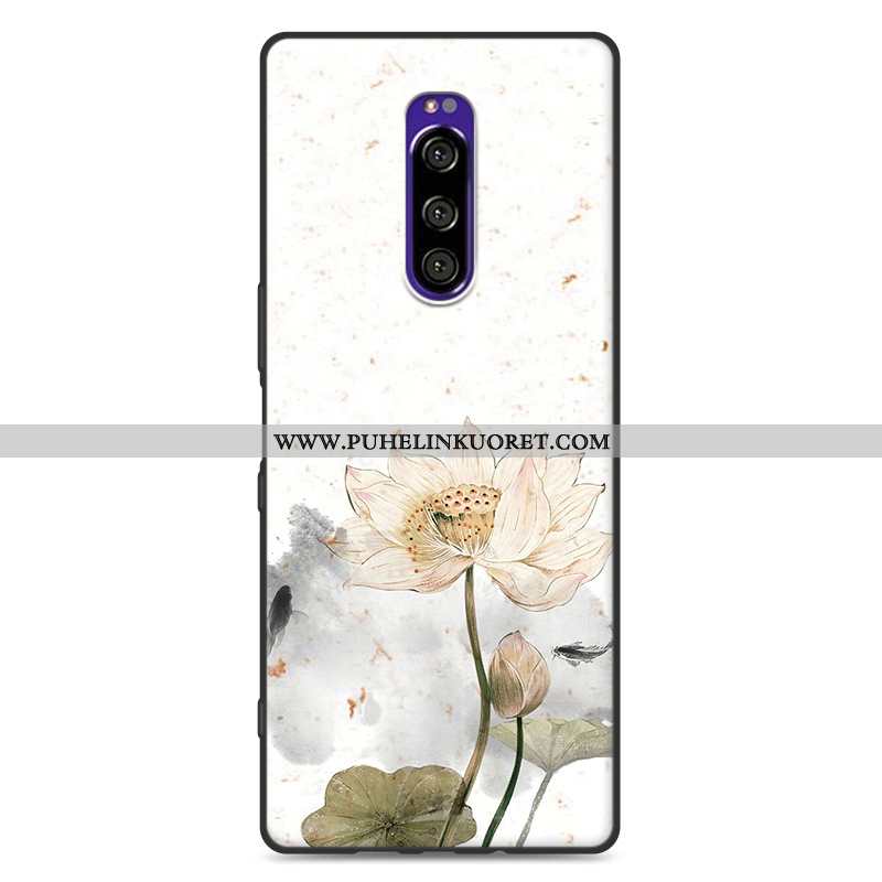 Kuoret, Kotelo Sony Xperia 1 Pesty Suede Luova Tuuli Kuori Puhelimen Pinkki