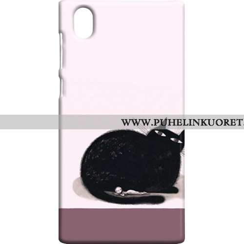 Kuori, Kuoret Sony Xperia L1 Pesty Suede Suojaus Kuori Kotelo Jauhe Pinkki