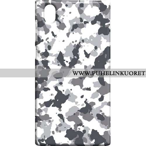 Kotelo, Kuori Sony Xperia L1 Suojaus Pesty Suede Naamiointi Kotelo Camo