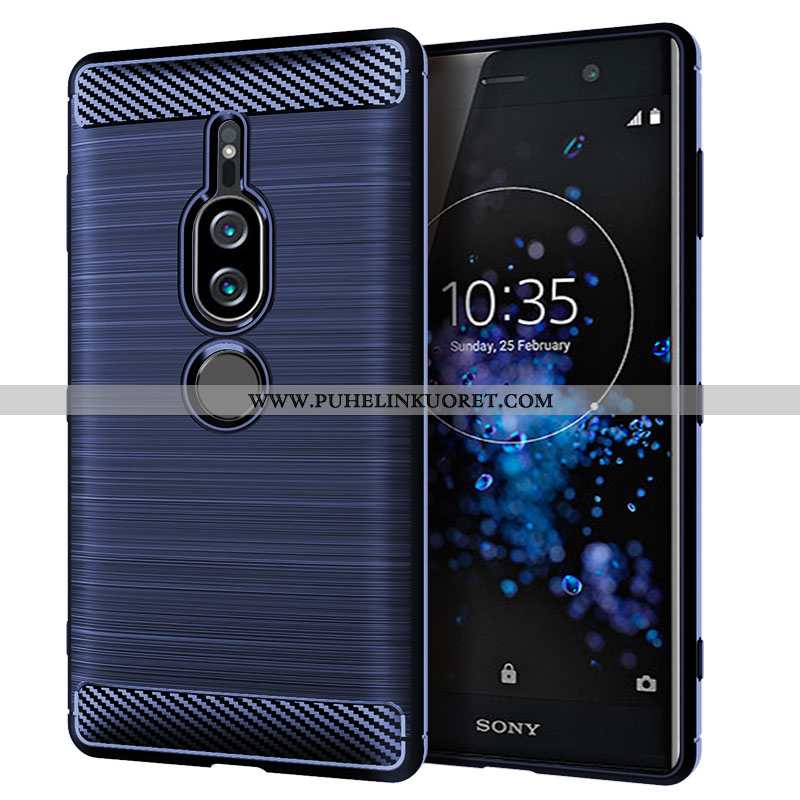 Kotelo, Kuori Sony Xperia Xz2 Premium Pesty Suede Persoonallisuus Kotelo Suuntaus Liiketoiminta Puna