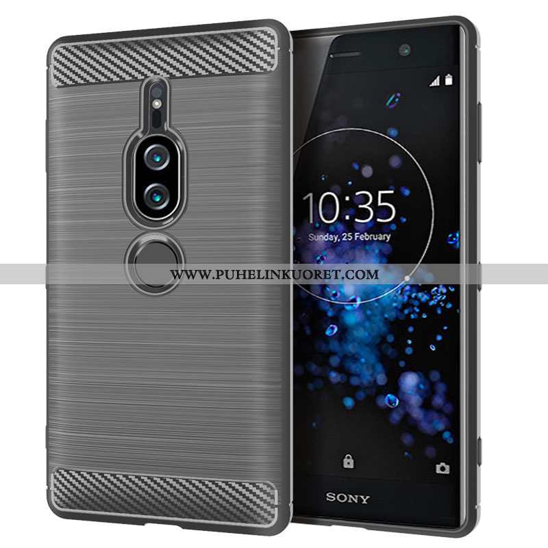 Kotelo, Kuori Sony Xperia Xz2 Premium Pesty Suede Persoonallisuus Kotelo Suuntaus Liiketoiminta Puna