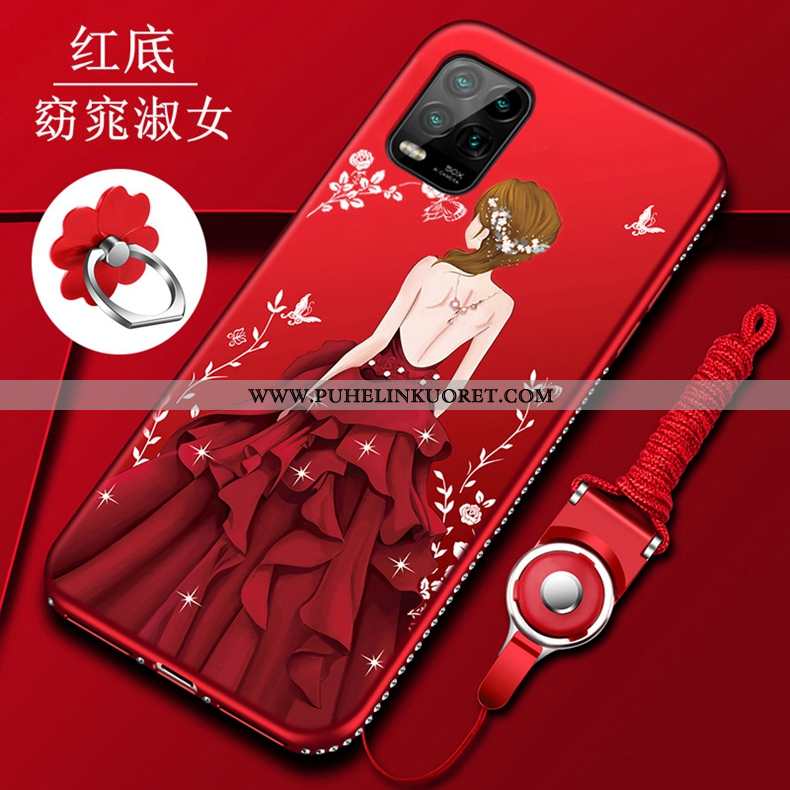 Kuori, Kuoret Xiaomi Mi 10 Lite Persoonallisuus Luova Ultra Pieni Net Red Punainen