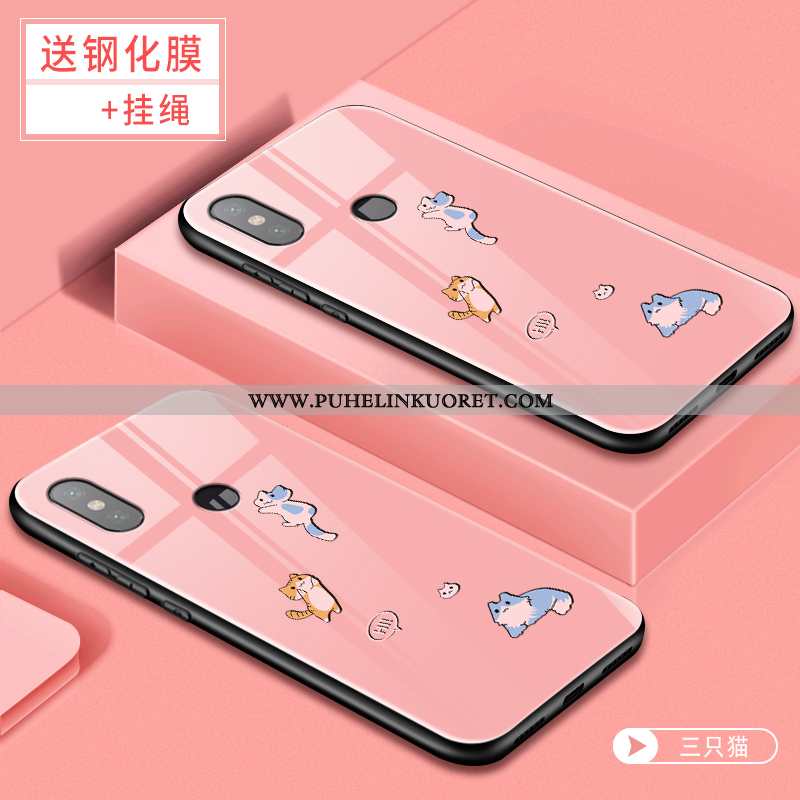 Kotelo, Kuori Xiaomi Mi 8 Silikoni Suojaus Ihana Luova Pinkki