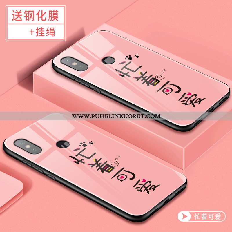 Kotelo, Kuori Xiaomi Mi 8 Silikoni Suojaus Ihana Luova Pinkki