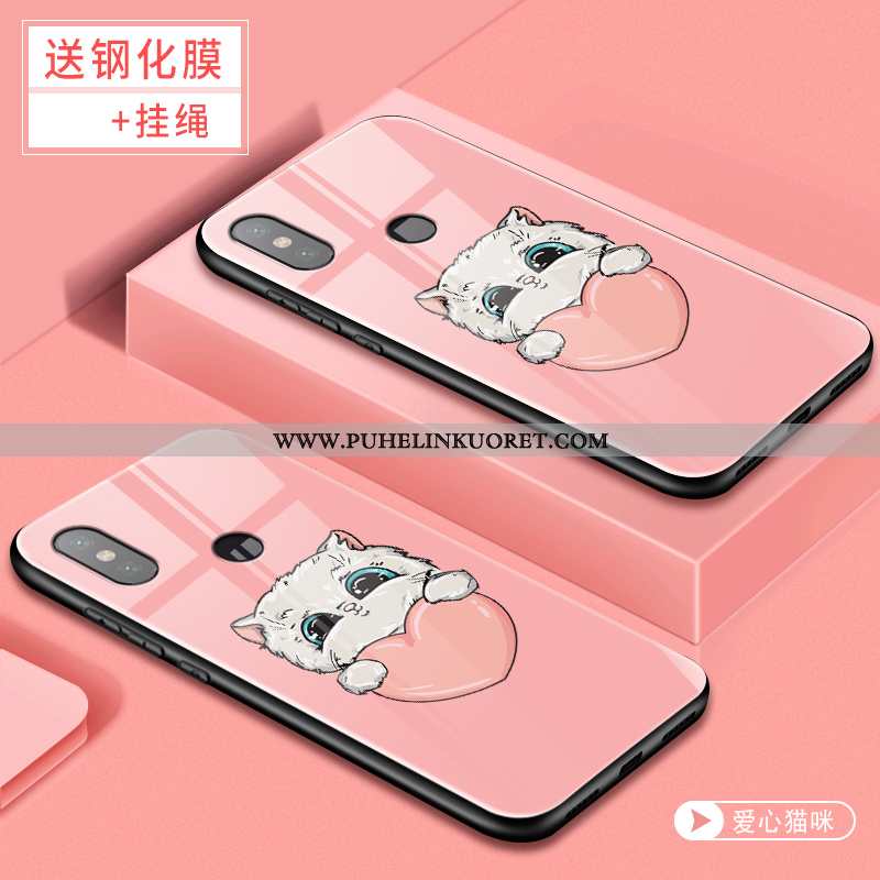 Kotelo, Kuori Xiaomi Mi 8 Silikoni Suojaus Ihana Luova Pinkki