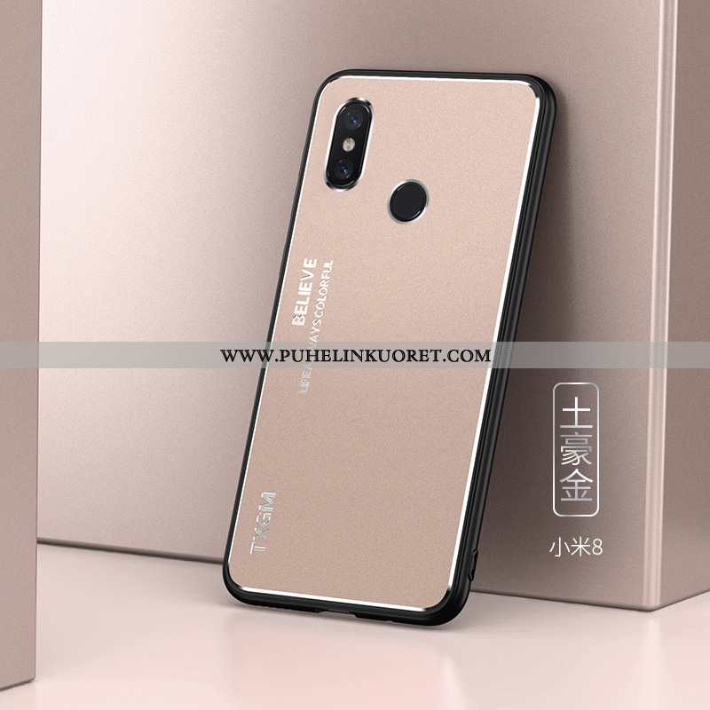 Kuori, Kuoret Xiaomi Mi 8 Kukkakuvio Ultra Puhelimen All Inclusive Nuoret Pinkki