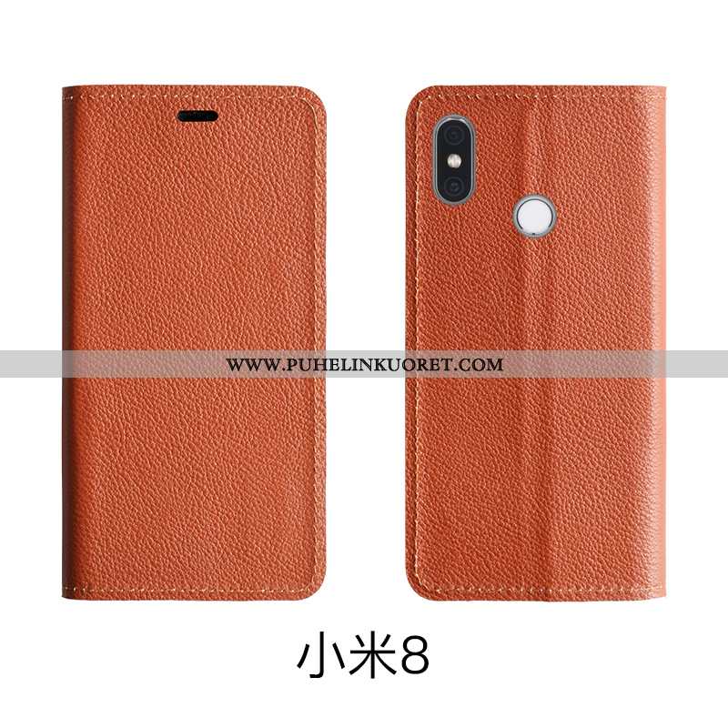 Kotelo, Kuori Xiaomi Mi 8 Suojaus Nahkakuori Nuoret Kuoret Pinkki