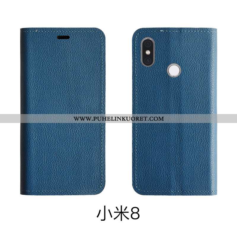 Kotelo, Kuori Xiaomi Mi 8 Suojaus Nahkakuori Nuoret Kuoret Pinkki