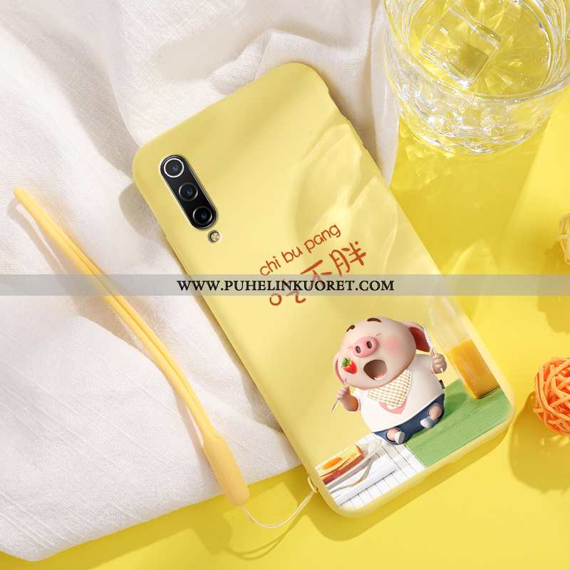 Kuoret, Kotelo Xiaomi Mi 9 Lite Sarjakuva Ihana Keltainen Persoonallisuus Rakastunut Keltaiset