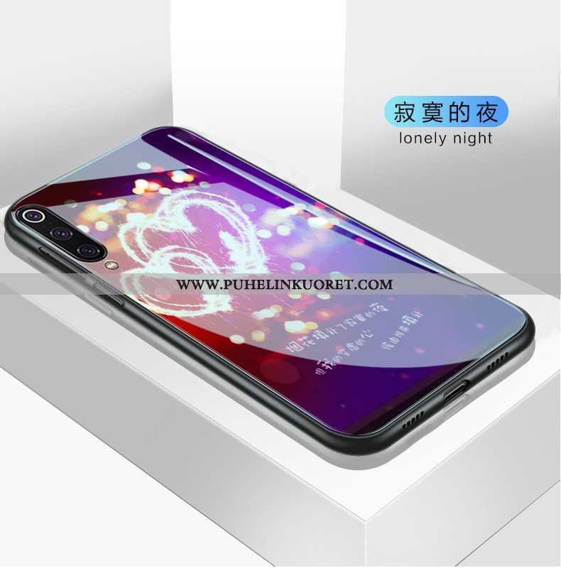 Kuori, Kuoret Xiaomi Mi 9 Pehmeä Neste Silikoni Violetti Pieni Kotelo