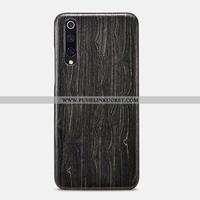 Kuori, Kuoret Xiaomi Mi 9 Suojaus Pesty Suede Nuoret Kukkakuvio Kuori Ruskea