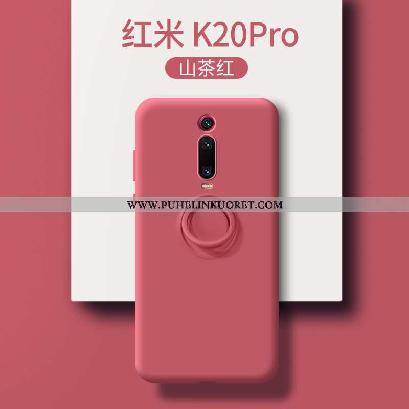 Kotelo, Kuori Xiaomi Mi 9t Pro Valo Silikoni Luova Pesty Suede Punainen Pinkki