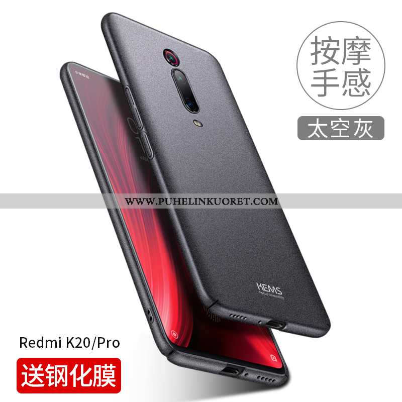 Kuoret, Kotelo Xiaomi Mi 9t Pro Pesty Suede Persoonallisuus Murtumaton Kova Mustat