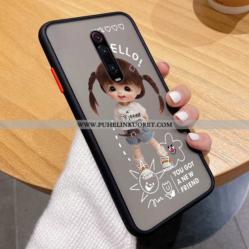 Kuori, Kuoret Xiaomi Mi 9t Valo Silikoni Pesty Suede Suuntaus Puhelimen Mustat