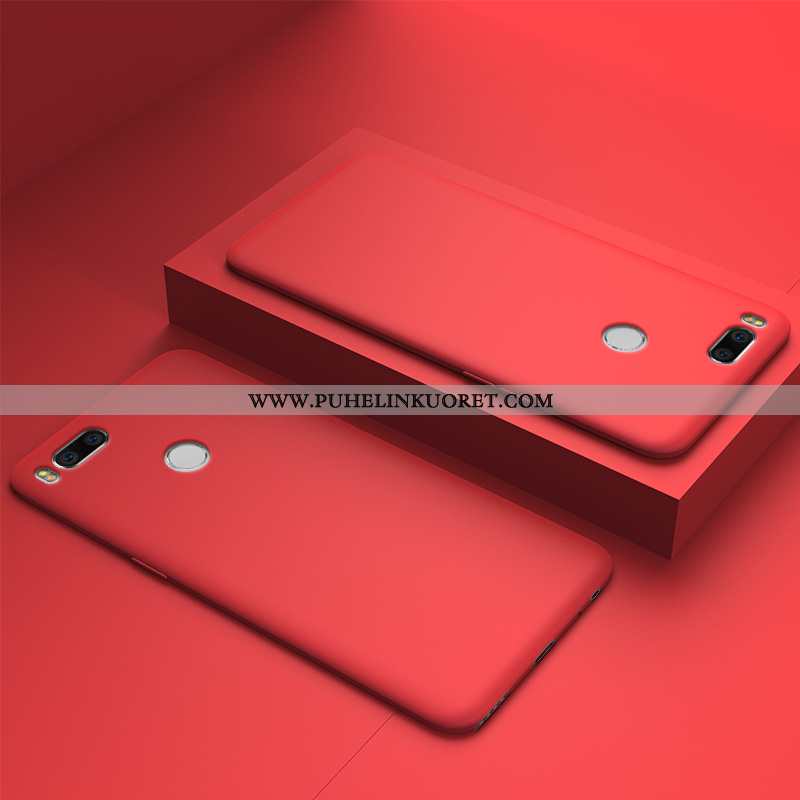 Kotelo, Kuori Xiaomi Mi A1 Ultra Pehmeä Neste Uusi Silikoni Punainen