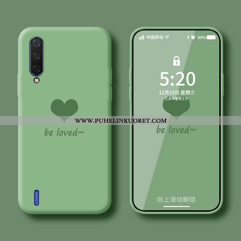 Kuori, Kuoret Xiaomi Mi A3 Suuntaus Pehmeä Neste Muokata Kotelo Suojaus Vihreä
