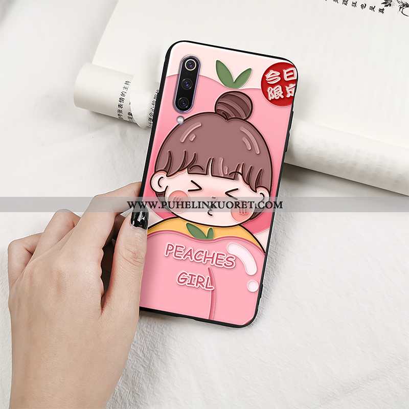 Kuori, Kuoret Xiaomi Mi A3 Pesty Suede Kohokuviointi Net Red Muokata All Inclusive Pinkki