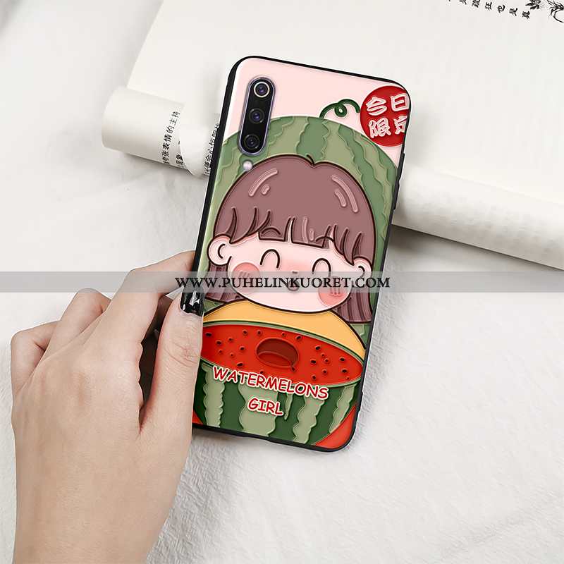 Kuori, Kuoret Xiaomi Mi A3 Pesty Suede Kohokuviointi Net Red Muokata All Inclusive Pinkki