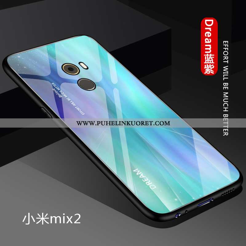 Kotelo, Kuori Xiaomi Mi Mix 2 Silikoni Suojaus Suuntaus Rakastunut Ultra Sininen