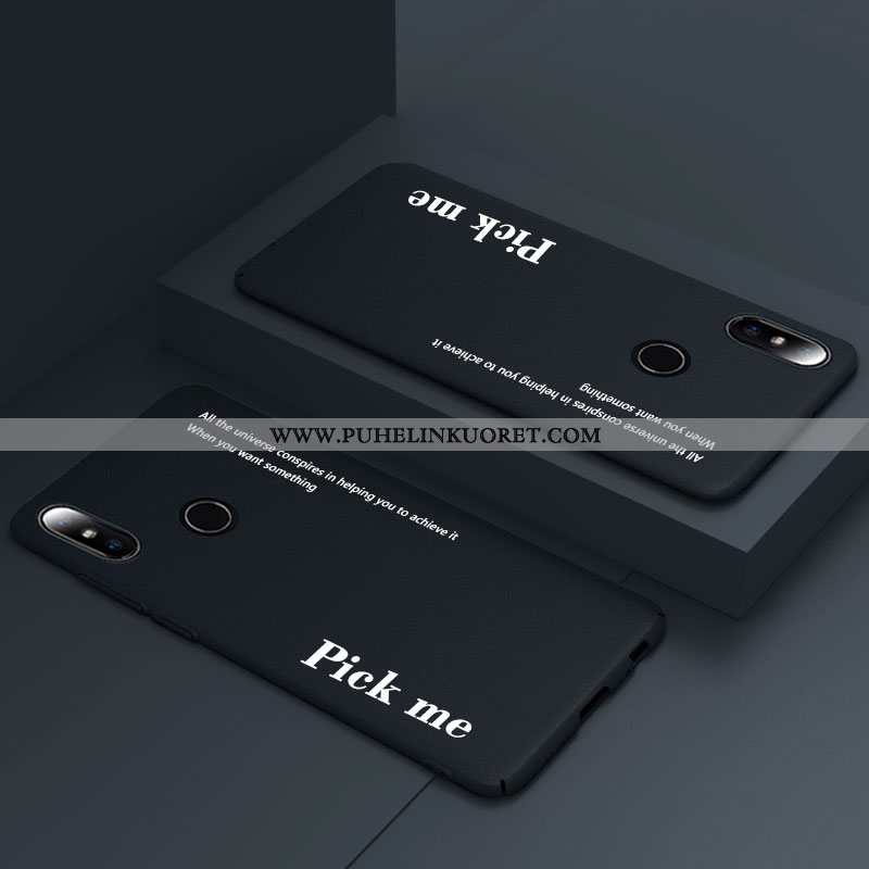 Kuori, Kuoret Xiaomi Mi Mix 2s Valo Pesty Suede Pieni Murtumaton Kuori Keltaiset