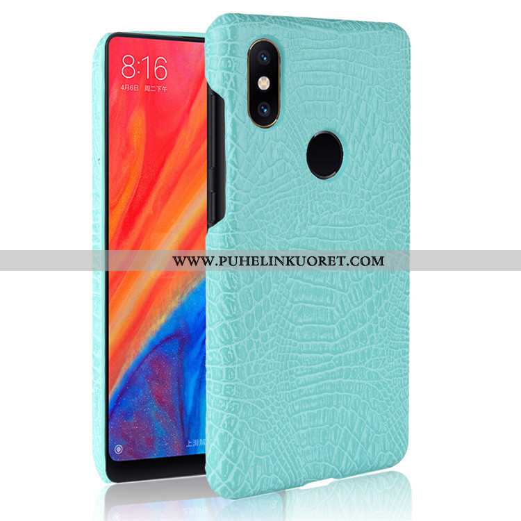 Kuoret, Kotelo Xiaomi Mi Mix 2s Nahka Kukkakuvio Nuoret Suojauskuori Pieni Mustat