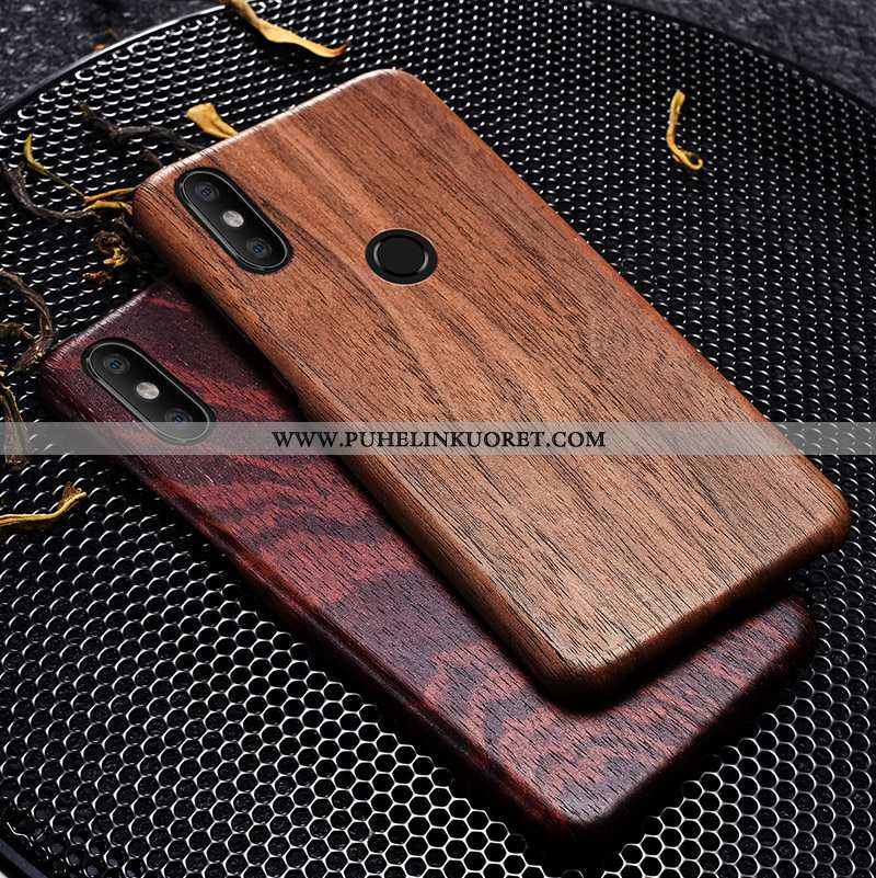 Kuoret, Kotelo Xiaomi Mi Mix 2s Pesty Suede Persoonallisuus Puhelimen Suojaus Luova Ruskea