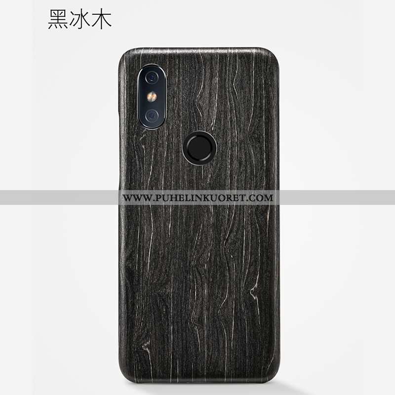 Kuoret, Kotelo Xiaomi Mi Mix 2s Pesty Suede Persoonallisuus Puhelimen Suojaus Luova Ruskea