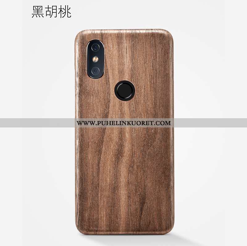 Kuoret, Kotelo Xiaomi Mi Mix 2s Pesty Suede Persoonallisuus Puhelimen Suojaus Luova Ruskea