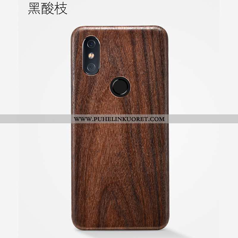 Kuoret, Kotelo Xiaomi Mi Mix 2s Pesty Suede Persoonallisuus Puhelimen Suojaus Luova Ruskea