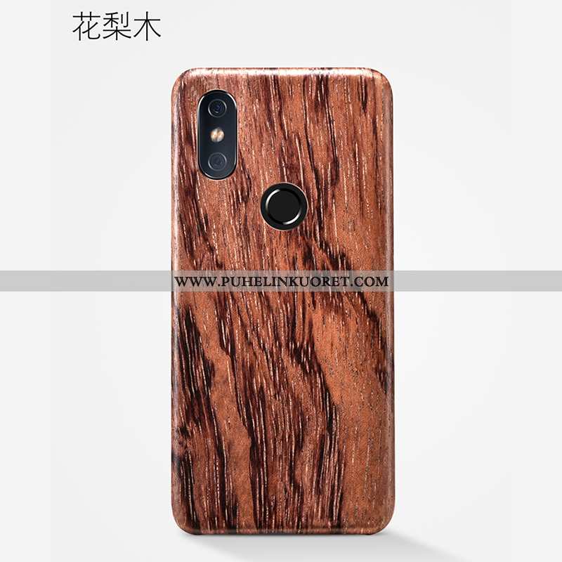 Kuoret, Kotelo Xiaomi Mi Mix 2s Pesty Suede Persoonallisuus Puhelimen Suojaus Luova Ruskea