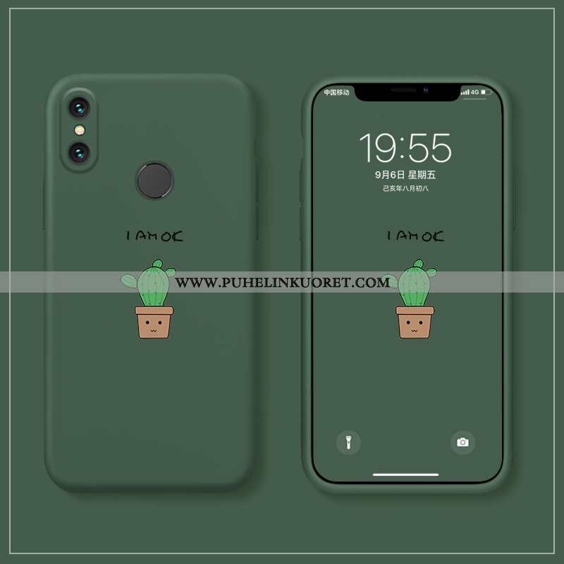 Kuori, Kuoret Xiaomi Mi Mix 3 Sarjakuva Ihana Kotelo Net Red All Inclusive Vihreä