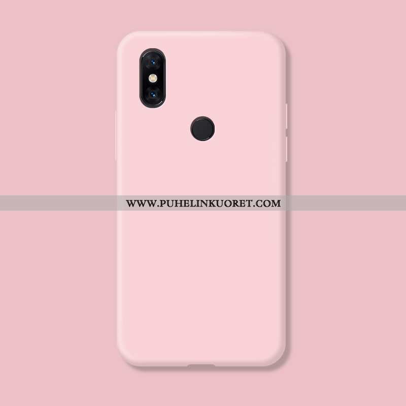 Kuori, Kuoret Xiaomi Mi Mix 3 Pesty Suede Luova Yksinkertainen Kuori Jauhe Pinkki