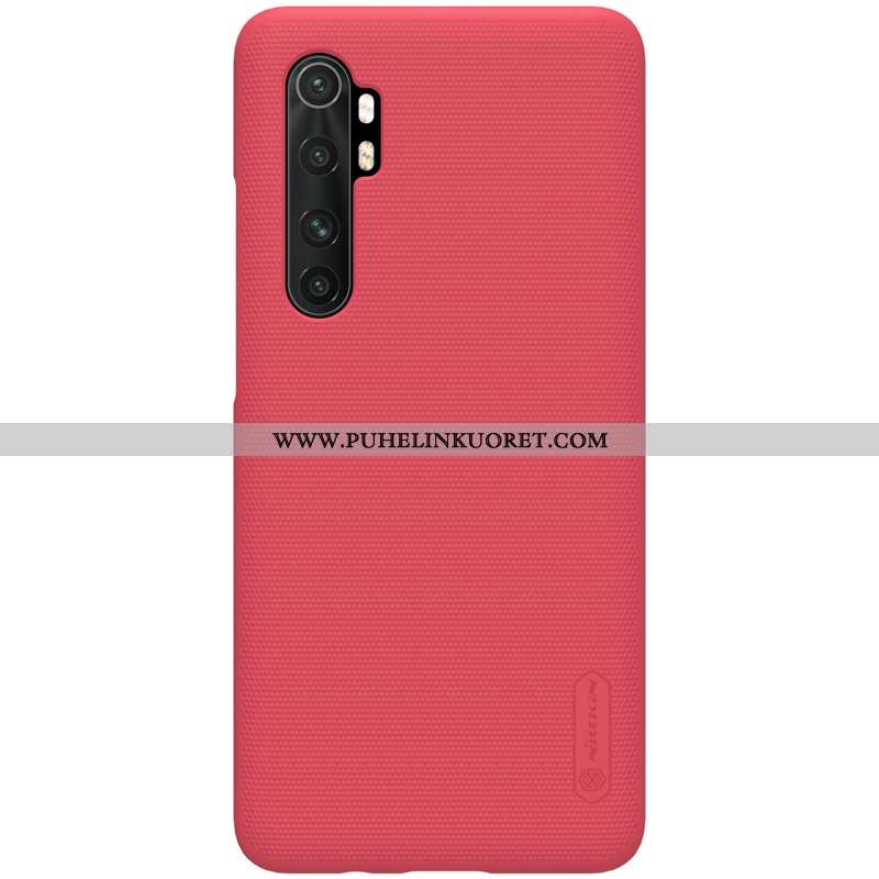 Kuoret, Kotelo Xiaomi Mi Note 10 Lite Valo Suojaus Pesty Suede Pieni Puhelimen Sininen