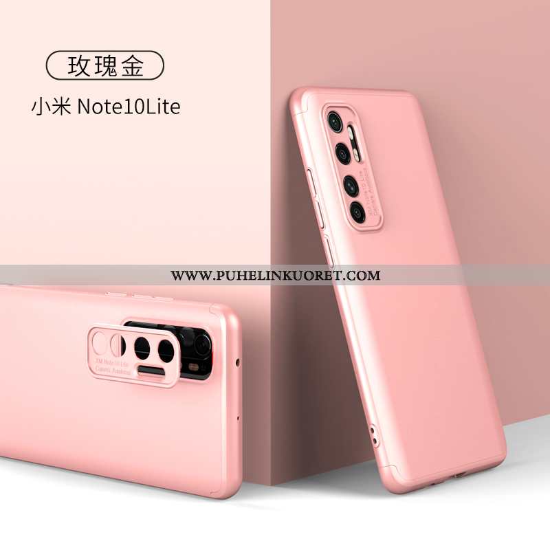 Kuoret, Kotelo Xiaomi Mi Note 10 Lite Valo Silikoni Ultra Puhelimen Yksinkertainen Pinkki