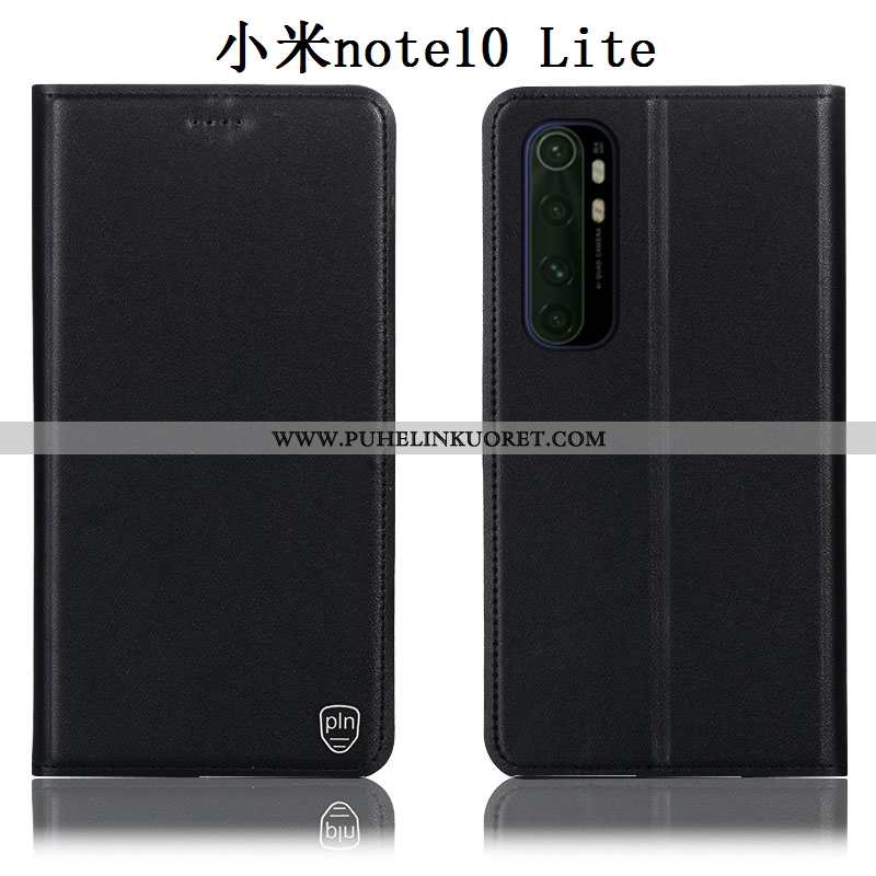 Kuori, Kuoret Xiaomi Mi Note 10 Lite Aito Nahka Suojaus Pieni Kotelo Murtumaton Keltaiset