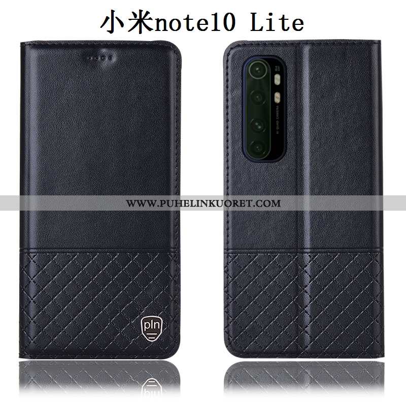 Kotelo, Kuori Xiaomi Mi Note 10 Lite Suojaus Aito Nahka Pieni Nuoret All Inclusive Ruskea