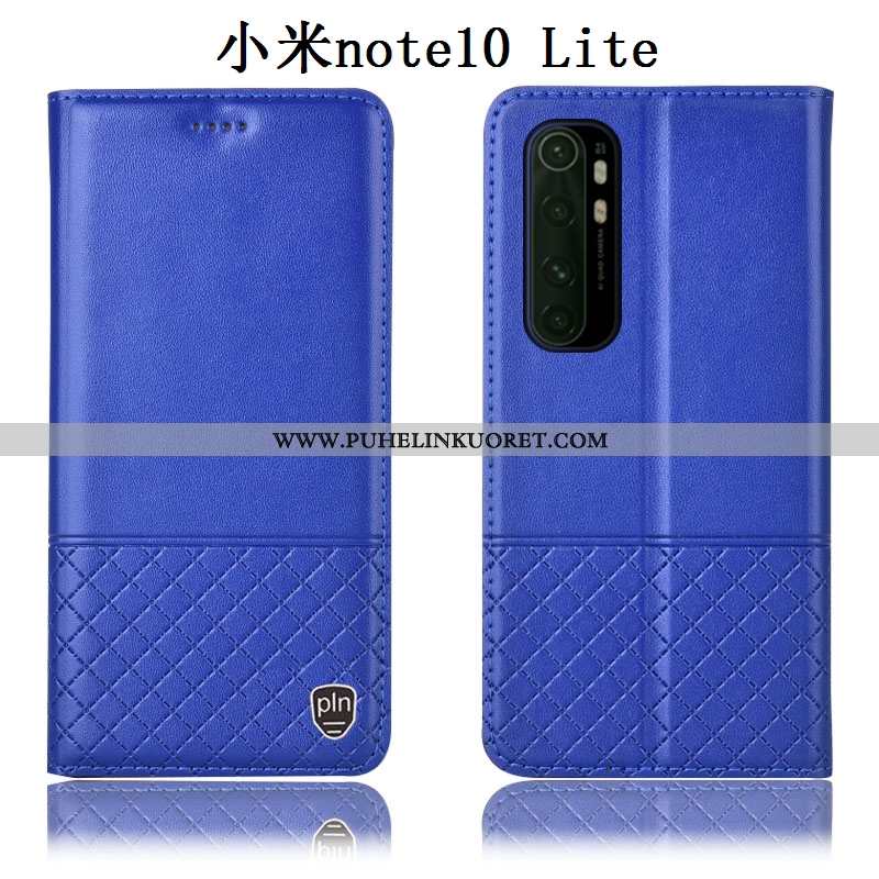 Kotelo, Kuori Xiaomi Mi Note 10 Lite Suojaus Aito Nahka Pieni Nuoret All Inclusive Ruskea