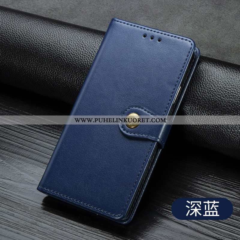 Kotelo, Kuori Xiaomi Mi Note 10 Suojaus Nahkakuori Kortti Pieni Punainen Khaki