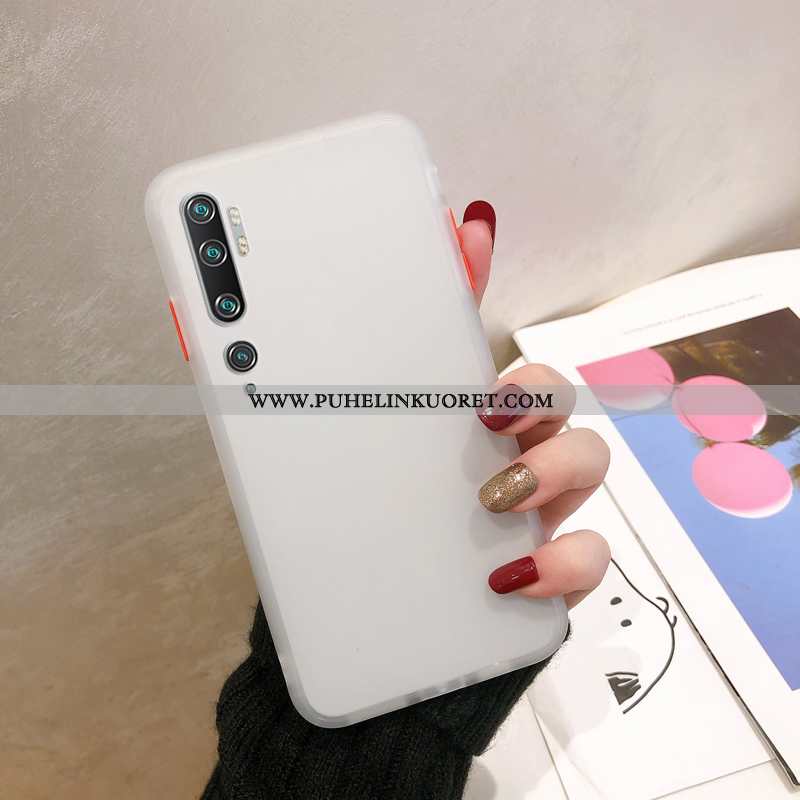 Kuori, Kuoret Xiaomi Mi Note 10 Suojaus Pesty Suede Pieni Karkaisu Puhelimen Punainen