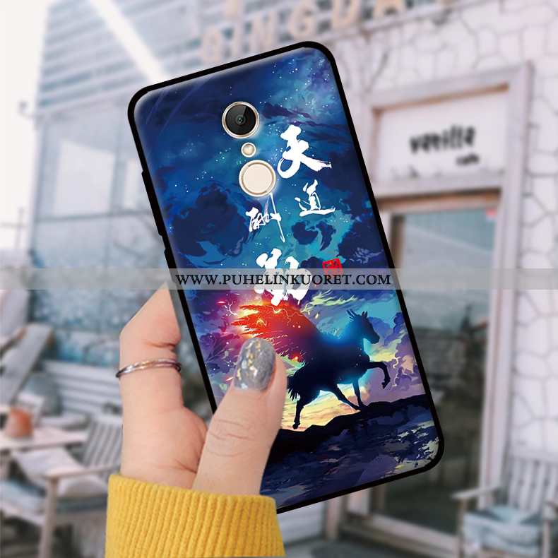 Kuori, Kuoret Xiaomi Redmi 5 Suuntaus Pehmeä Neste Puhelimen Punainen Pieni Sininen