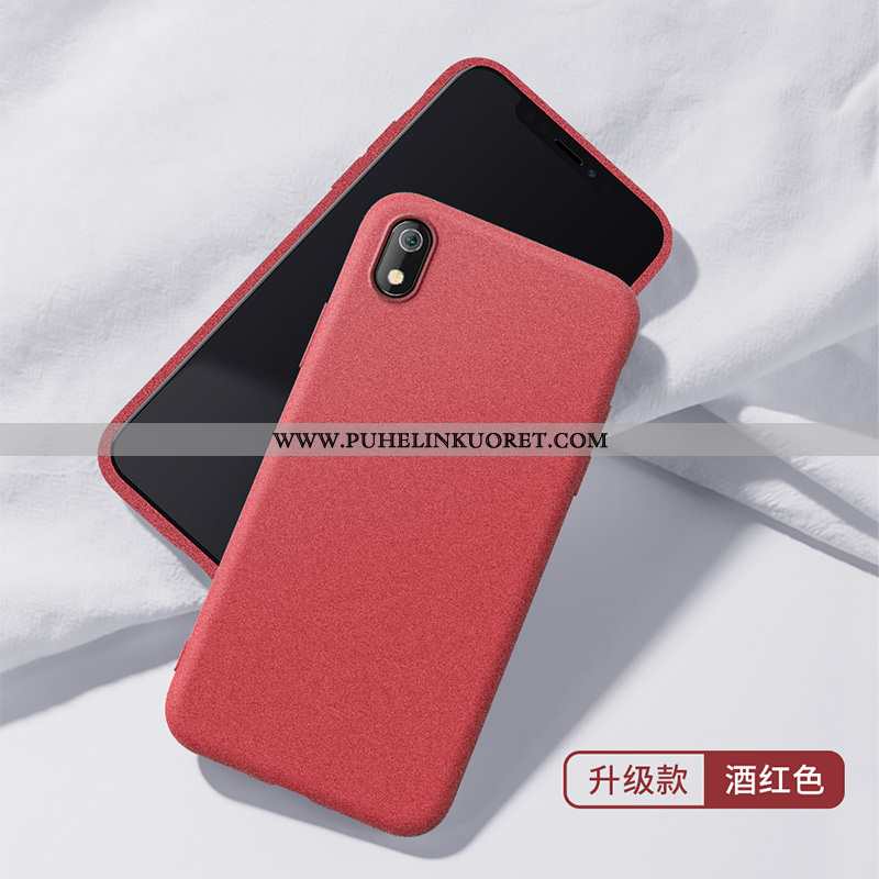 Kotelo, Kuori Xiaomi Redmi 7a Pesty Suede Persoonallisuus Tuki Rengas All Inclusive Harmaa