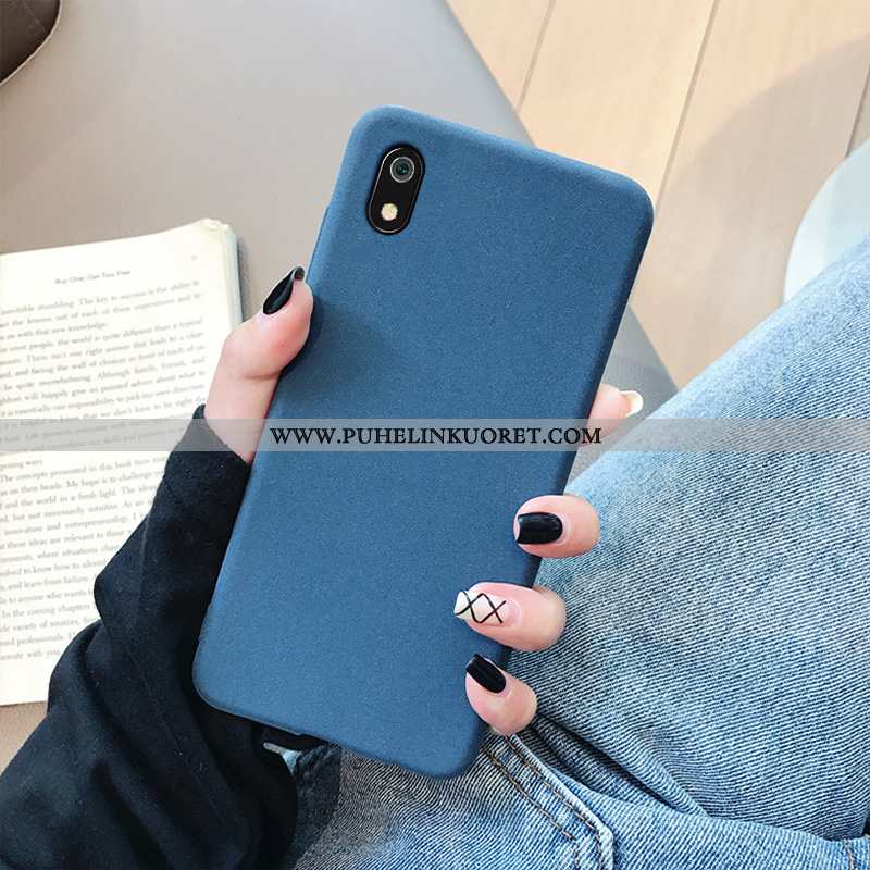 Kotelo, Kuori Xiaomi Redmi 7a Pesty Suede Persoonallisuus Tuki Rengas All Inclusive Harmaa