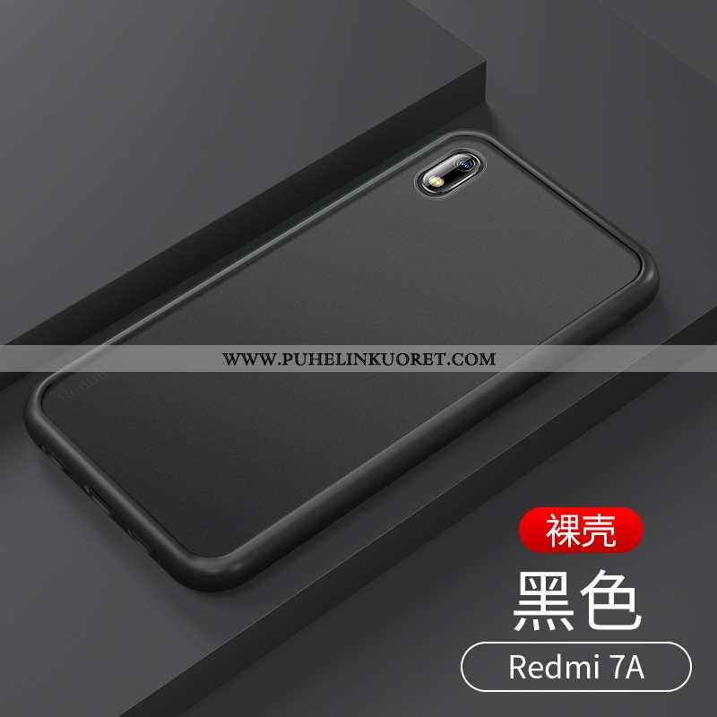 Kuori, Kuoret Xiaomi Redmi 7a Suuntaus Ultra Valo Punainen Silikoni Tummansiniset