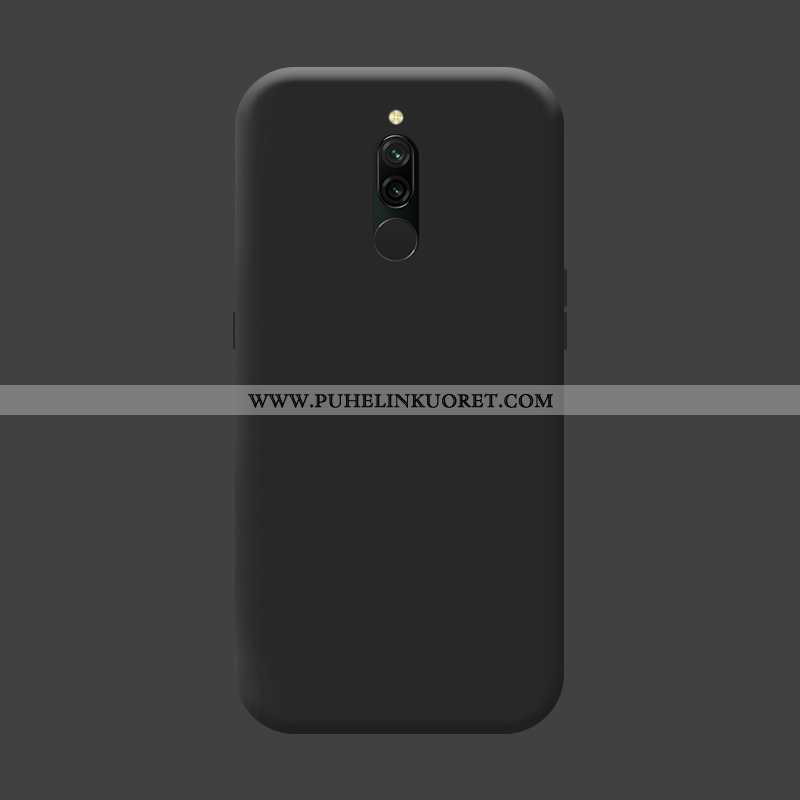 Kuori, Kuoret Xiaomi Redmi 8 Suojaus Pesty Suede Punainen Silikoni Kuori Sininen