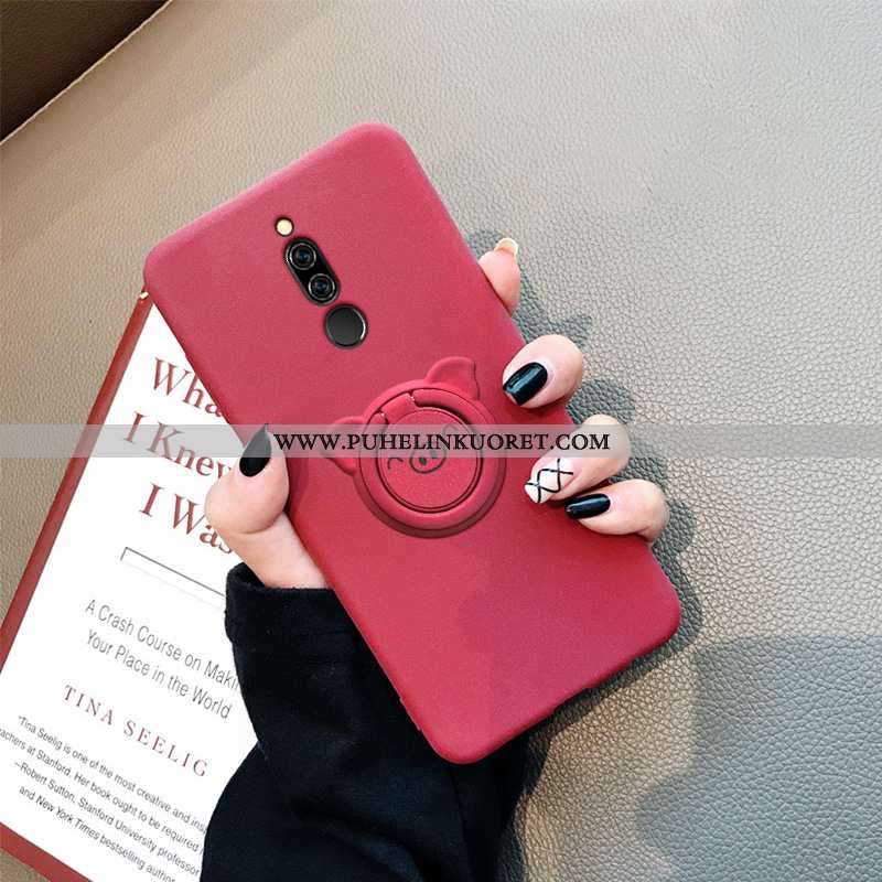 Kuori, Kuoret Xiaomi Redmi 8 Pesty Suede Persoonallisuus Magneettinen All Inclusive Kuori Sininen