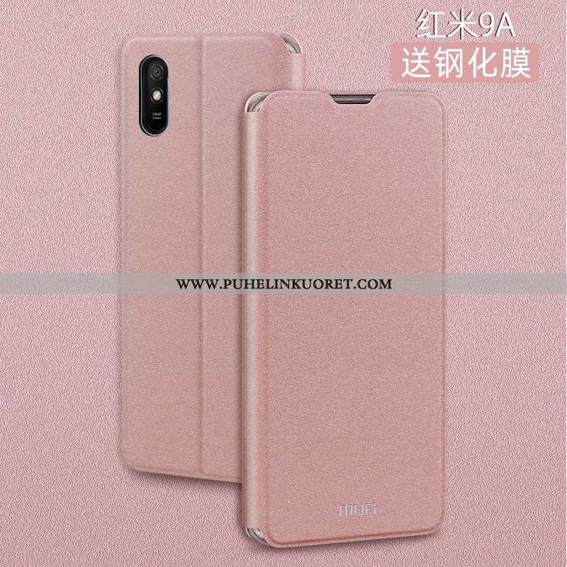 Kuori, Kuoret Xiaomi Redmi 9a Persoonallisuus Luova Pesty Suede All Inclusive Suojaus Kultainen