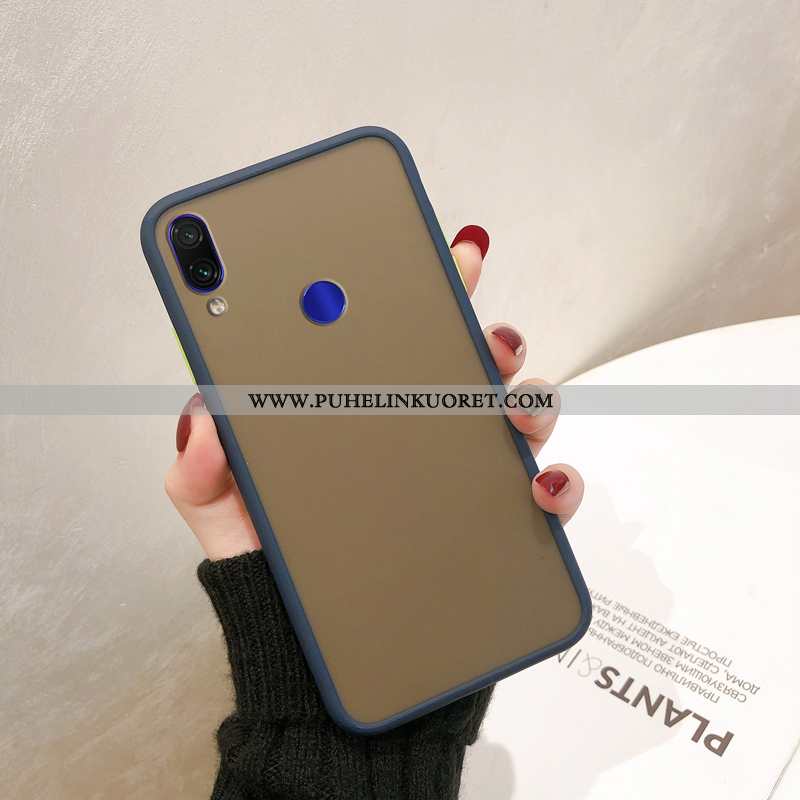 Kuori, Kuoret Xiaomi Redmi Note 7 Pehmeä Neste Suojaus Puhelimen Pesty Suede All Inclusive Punainen