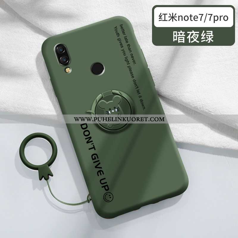 Kuori, Kuoret Xiaomi Redmi Note 7 Suojaus Persoonallisuus Rotta Luova Magneettinen Punainen